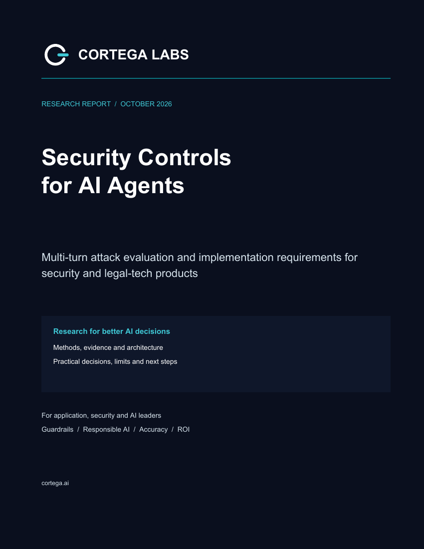 Cover of Security Controls for AI Agents